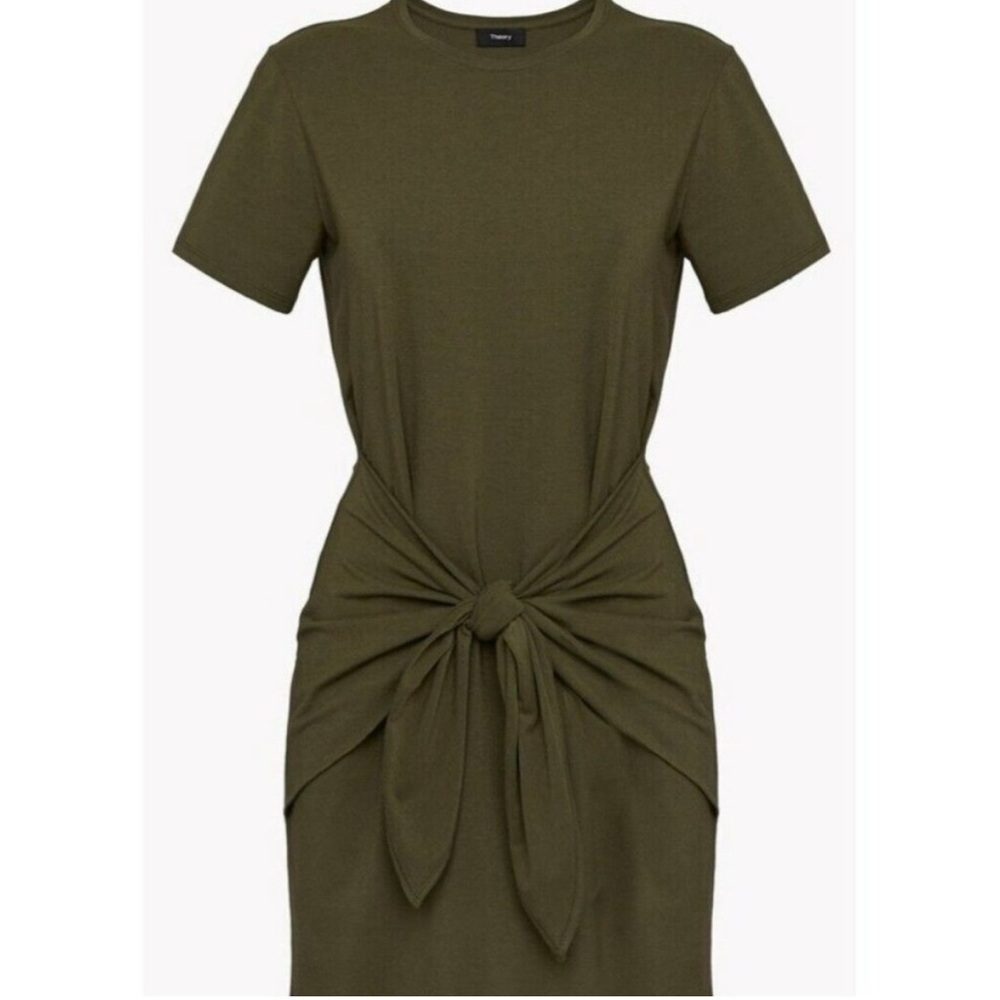 Theory Self Tie T-Shirt Mini Dress